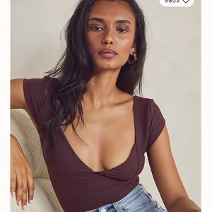 Free People Intimately Corset Style Top